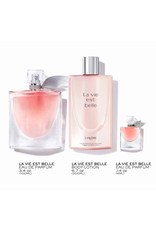 Lancôme La Vie Est Belle Inspirations Eau De Parfum Refillable Spray Set $238 Value In Transparent