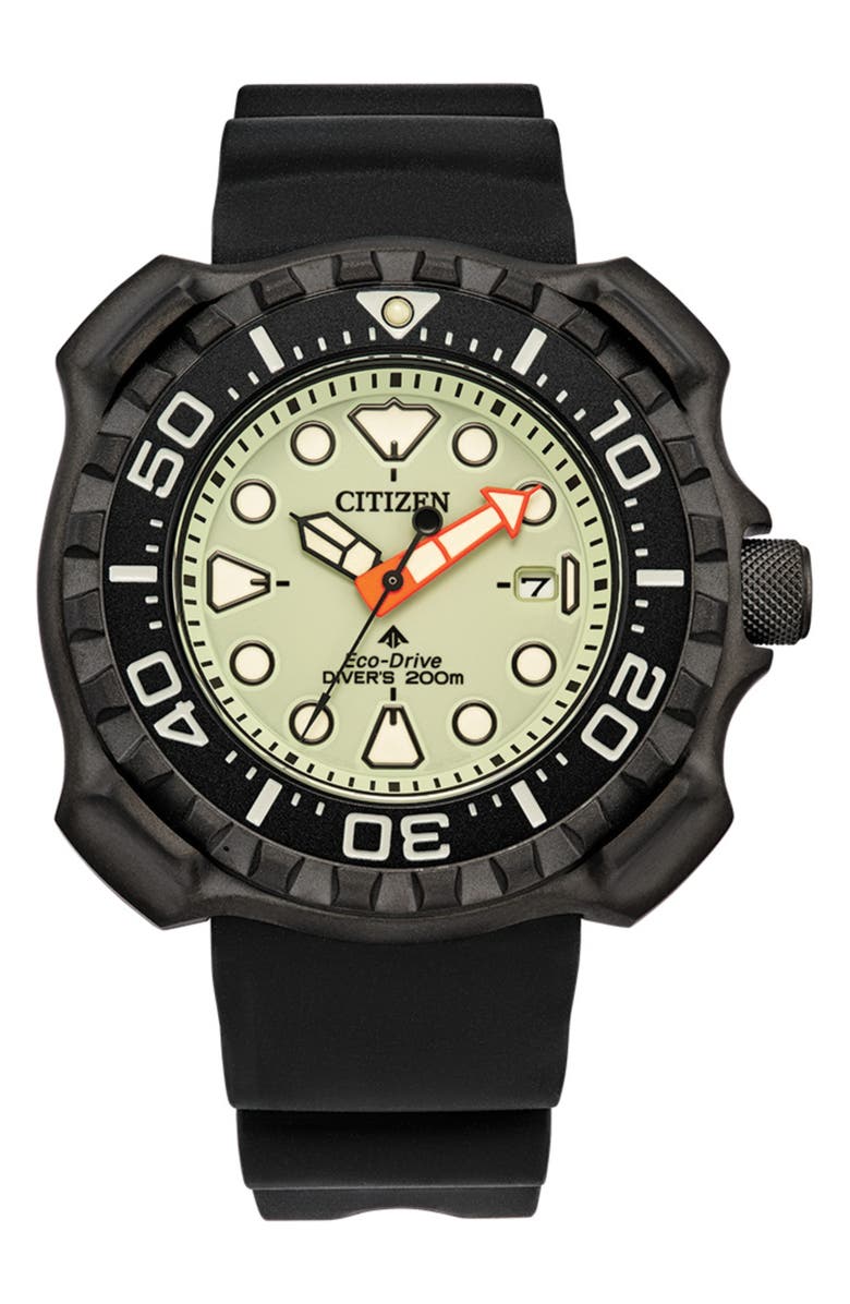 Citizen Promaster Eco Drive Diving Watch, 43mm, Main, color, 