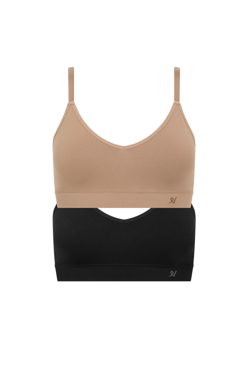 Nudea The Essentials Bralette - 2 Pack, Alternate, color,