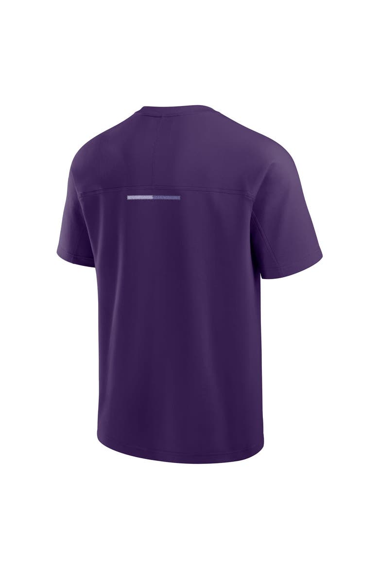 Unisex Fanatics Purple Baltimore Ravens Elements Flex Tri-Blend T-Shirt, Alternate, color, Purple
