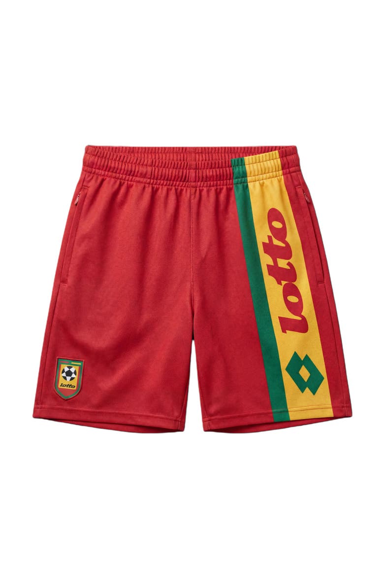 Extra Time Men's Training Shorts, Main, color, Red - Ghana