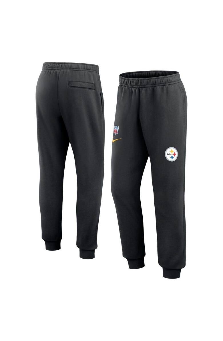 Nike Men's Nike Black Pittsburgh Steelers 2023 Sideline Club Jogger Pants, Main, color, 