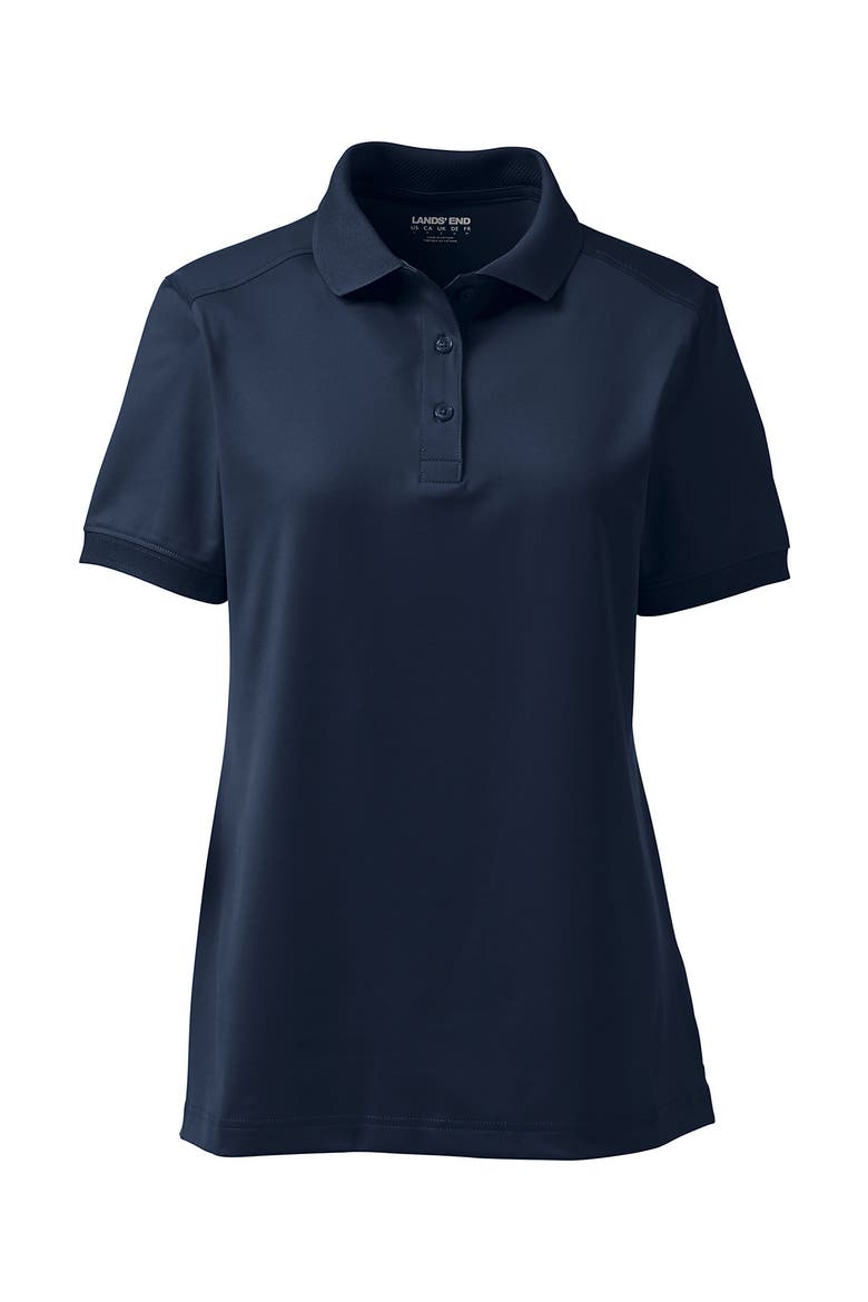 School Uniform Young  Short Sleeve Rapid Dry Polo Shirt, Alternate, color, Classic Navy