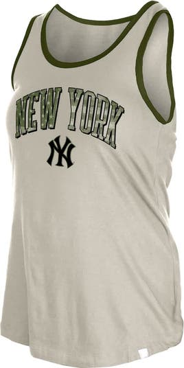 売れ筋商品|||ニューエラ カットソー トップス レディース Women's Cream New York Yankees Armed Forces Tank Top Cream New Era Women's New Era Cream New York Yankees Armed Forces