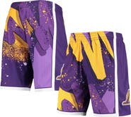 Mitchell & Ness Men's Mitchell & Ness Purple Los Angeles Lakers Hardwood Classics 2009 Hyper Hoops Swingman Shorts