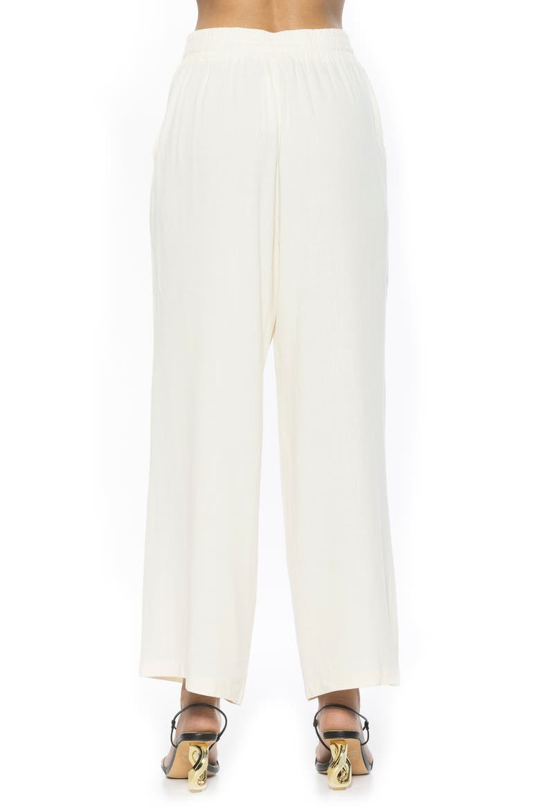 Xila Wide Leg Pants, Alternate, color, IVORY
