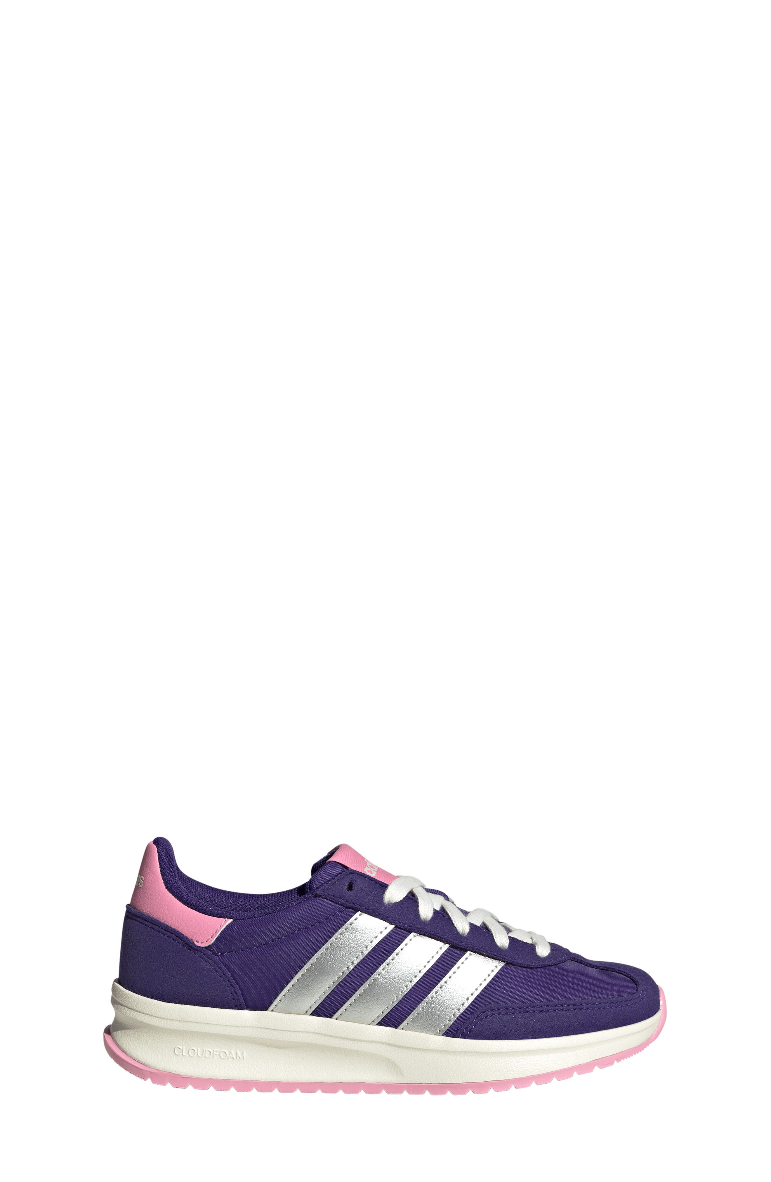 Kids' Run 70s 2.0 Running Shoe, Alternate, color, PURPLE/ SILVER/ ST TROPIC