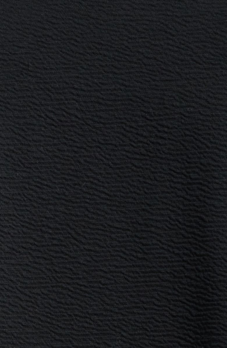 Eileen Fisher Notch Collar Organic Cotton Blend Jacket, Alternate, color, Black