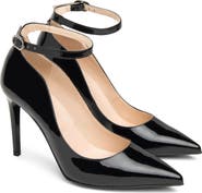 NeroGiardini Ankle Strap Pointed Toe Pump