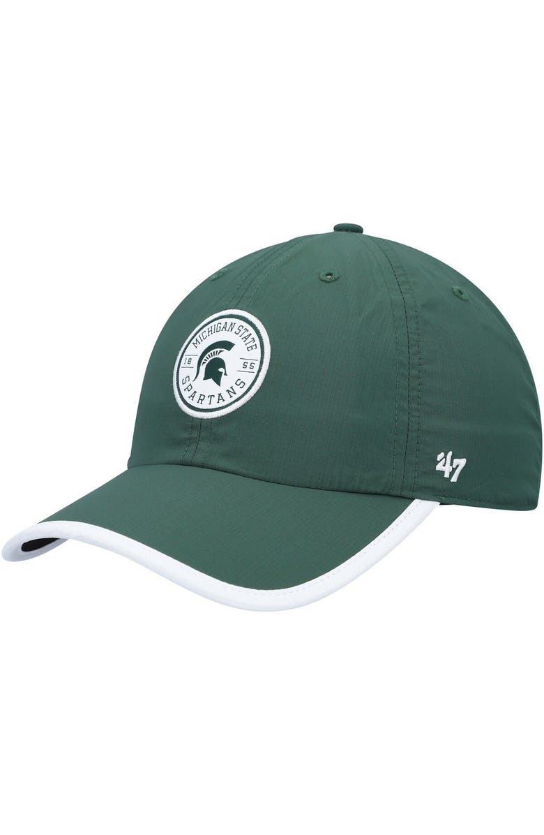 '47 Men's '47  Green Michigan State Spartans Microburst Clean Up Adjustable Hat, Main, color, Green