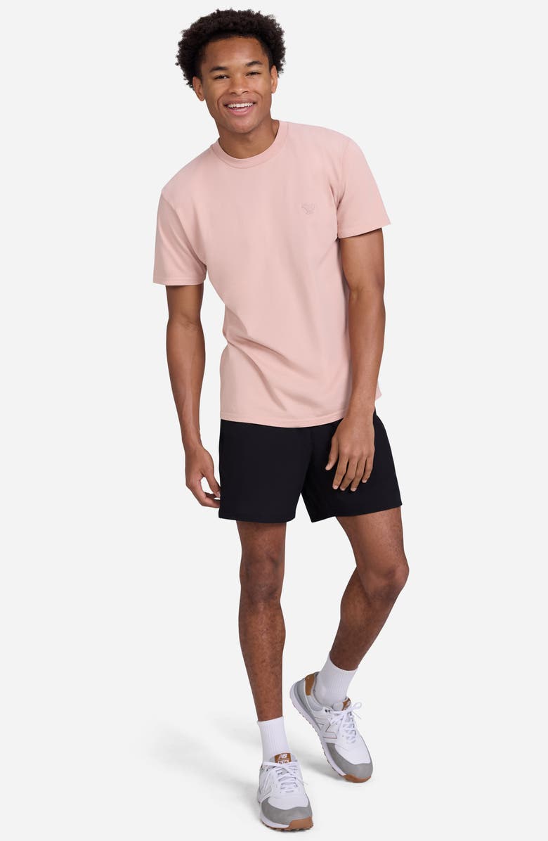 Bad Birdie Bad to your Core Embroidered Logo Cotton T-Shirt, Alternate, color, 