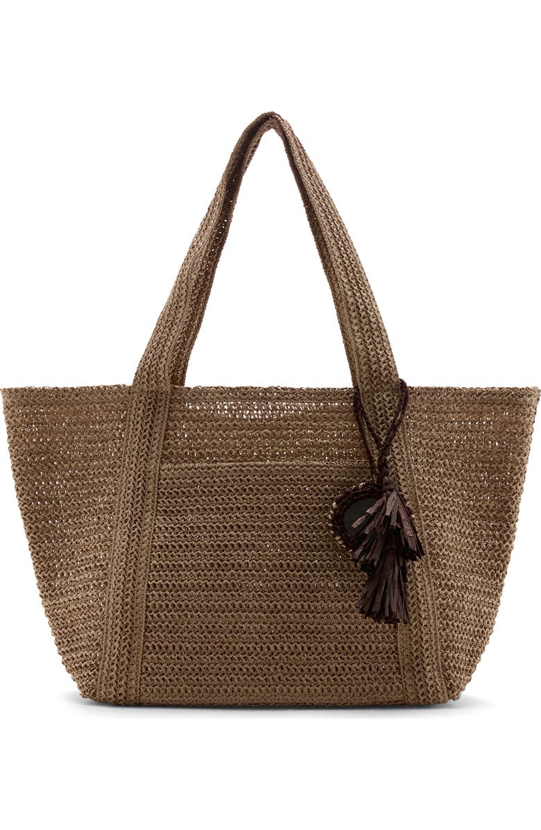 MANGO Natural Fiber Tote, Main, color,
