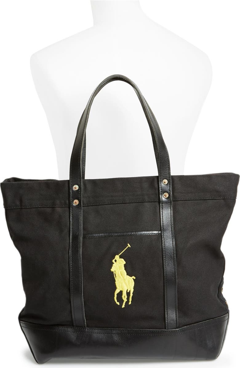 Polo Ralph Lauren Canvas Tote, Alternate, color,
