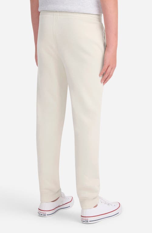 Abercrombie Kids Kids' Essential Fleece Joggers In White