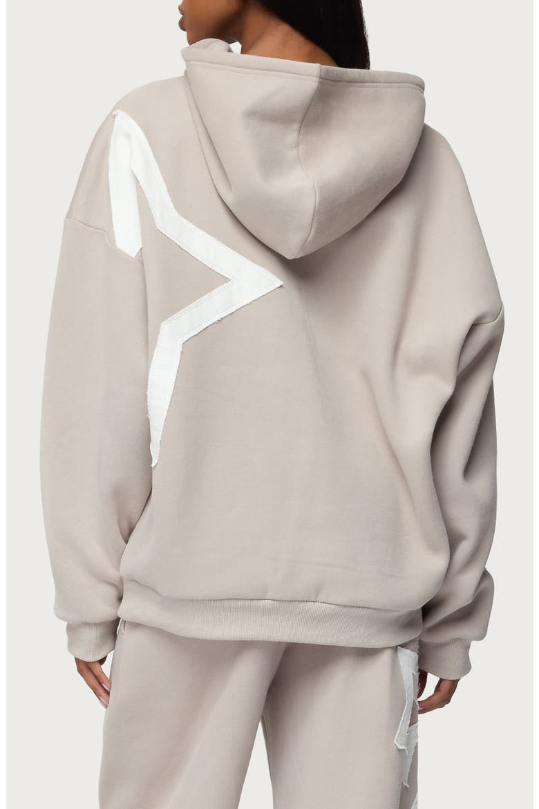 Starly Oversize Hoodie, Alternate, color, GRAY