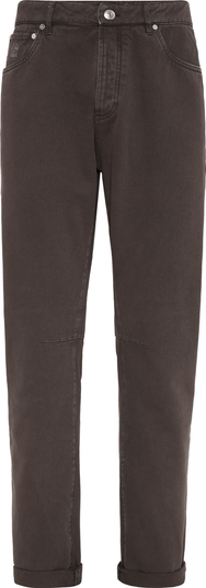 デニム・ジーパン BRUNELLO CUCINELLI GARMENT DYED JEANS Brunello Cucinelli garment-dyed Jeans | Grey | FARFETCH