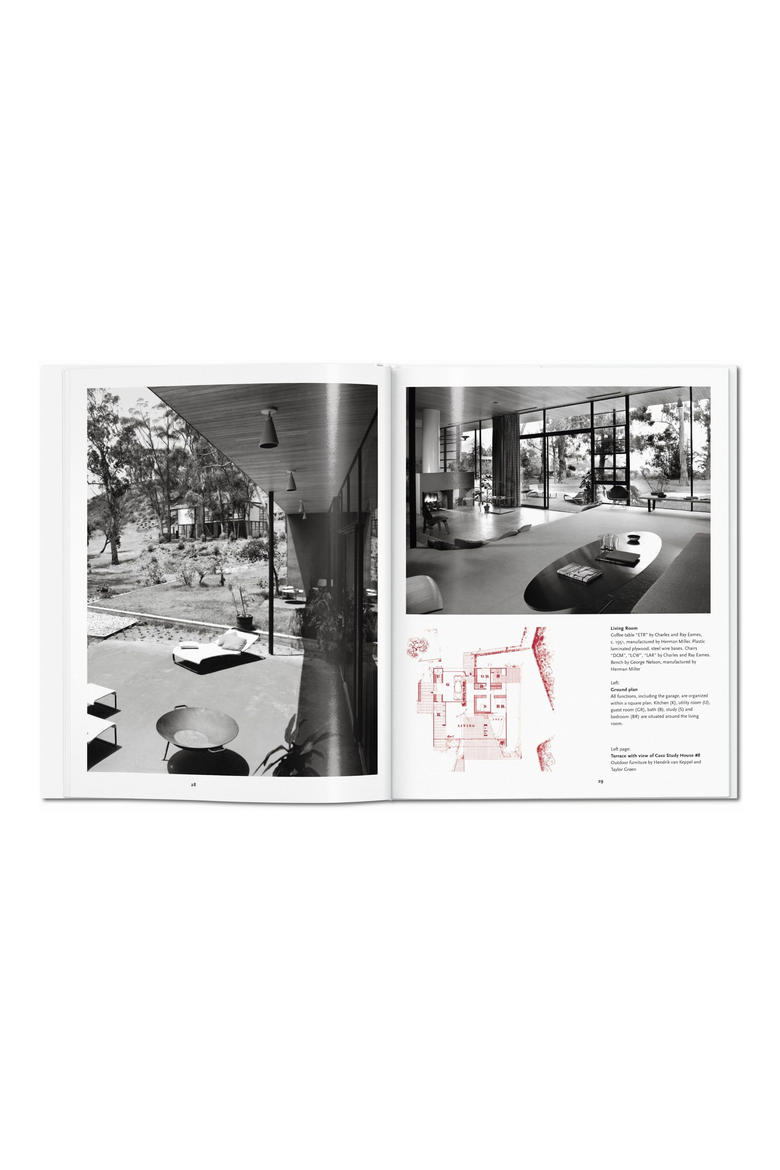 Case Study Houses Book, Alternate, color, White