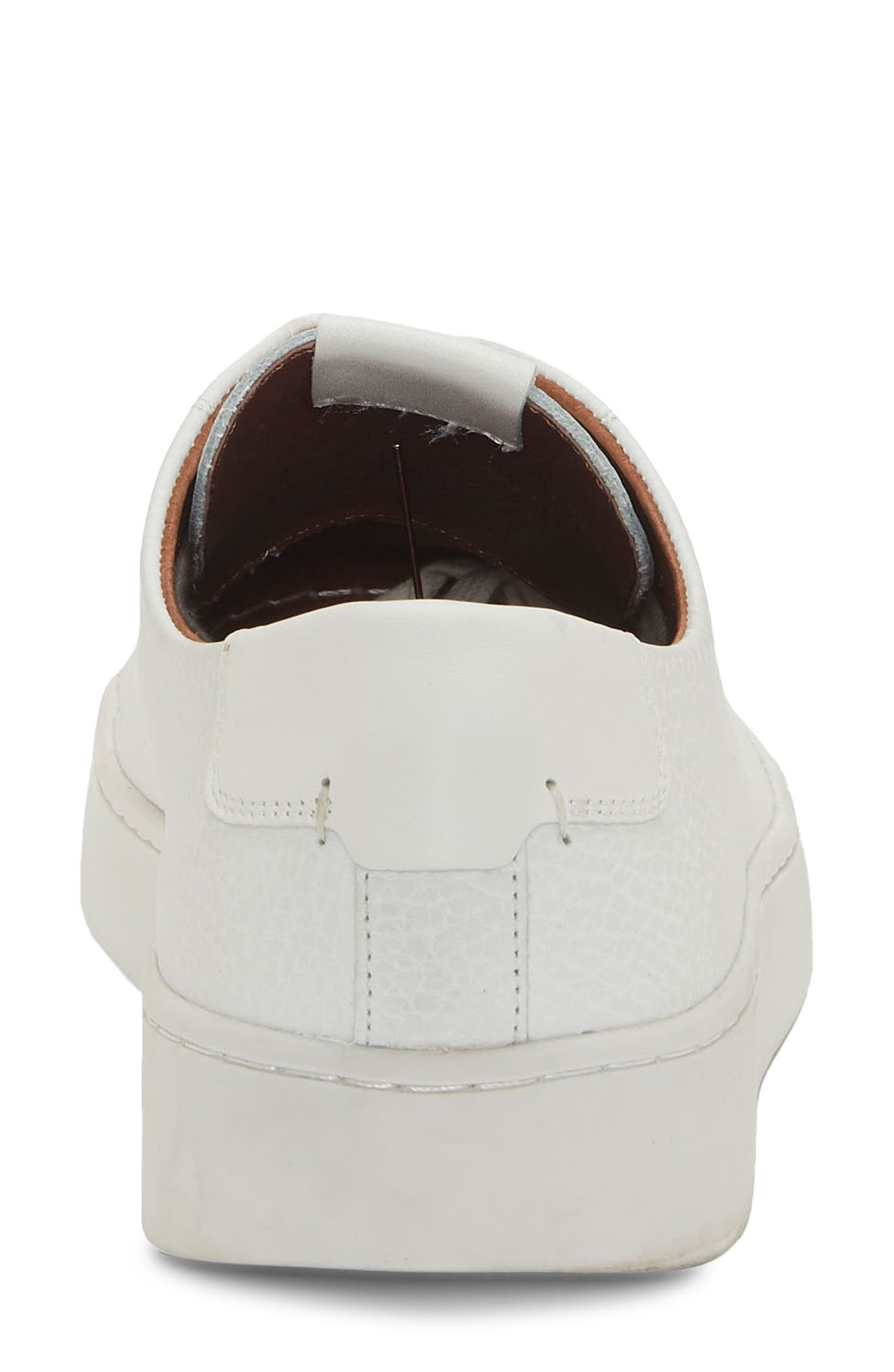 Vince Camuto Hallman Leather Sneaker, Alternate, color, White 01