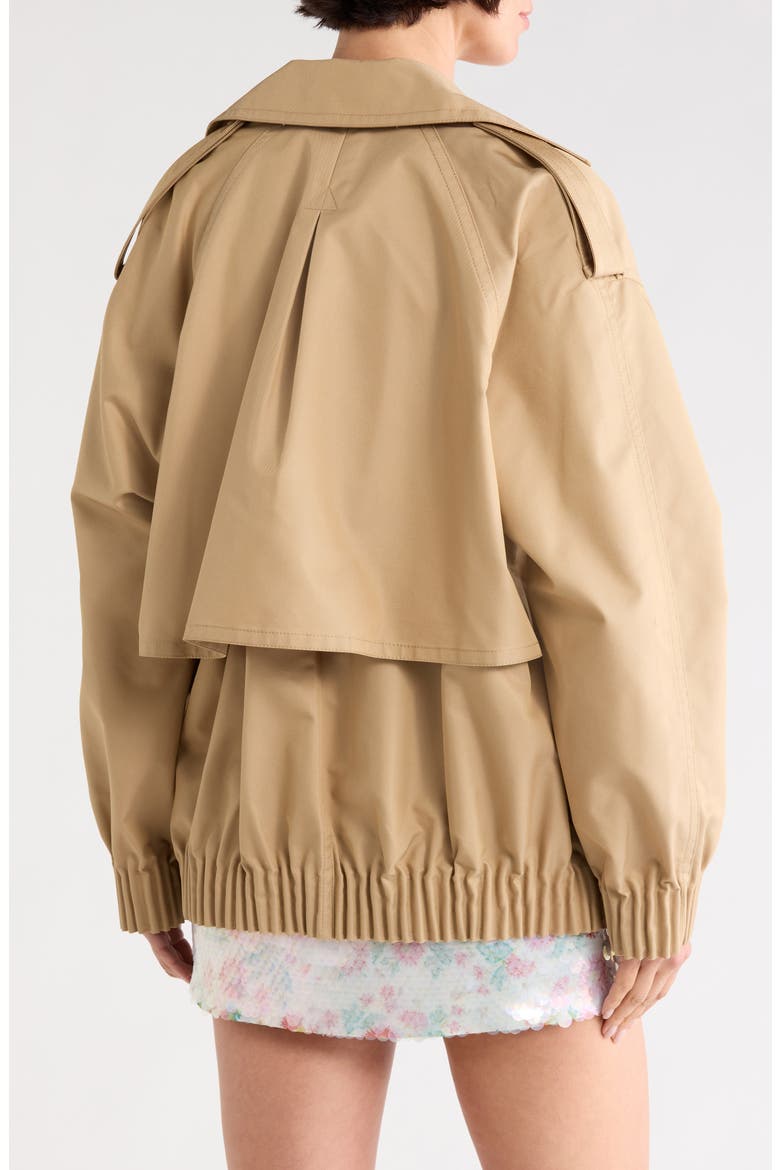 Stevie Double Breasted Coat, Alternate, color, KHAKI