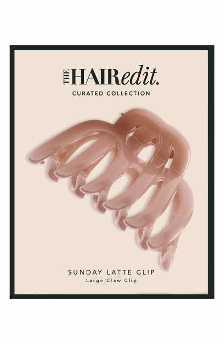 The Hair Edit Sunday Latte Claw Clip