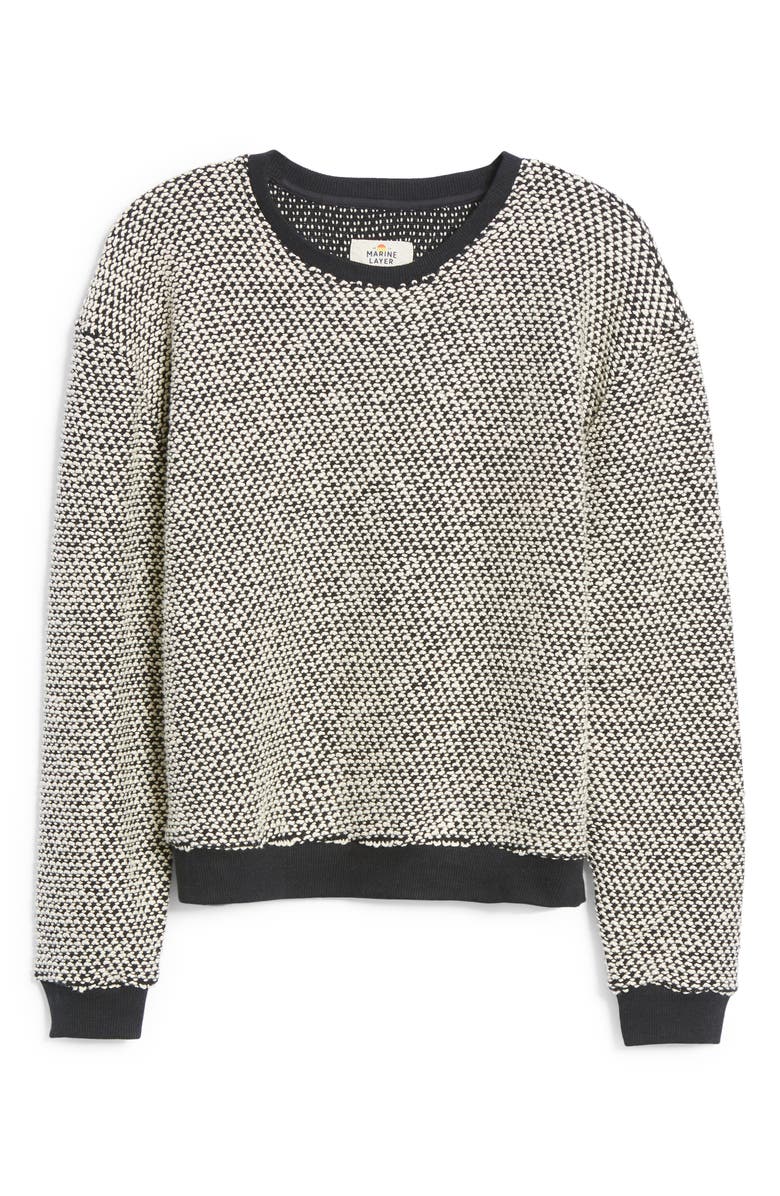 Marine Layer Birdseye Sweatshirt, Alternate, color,