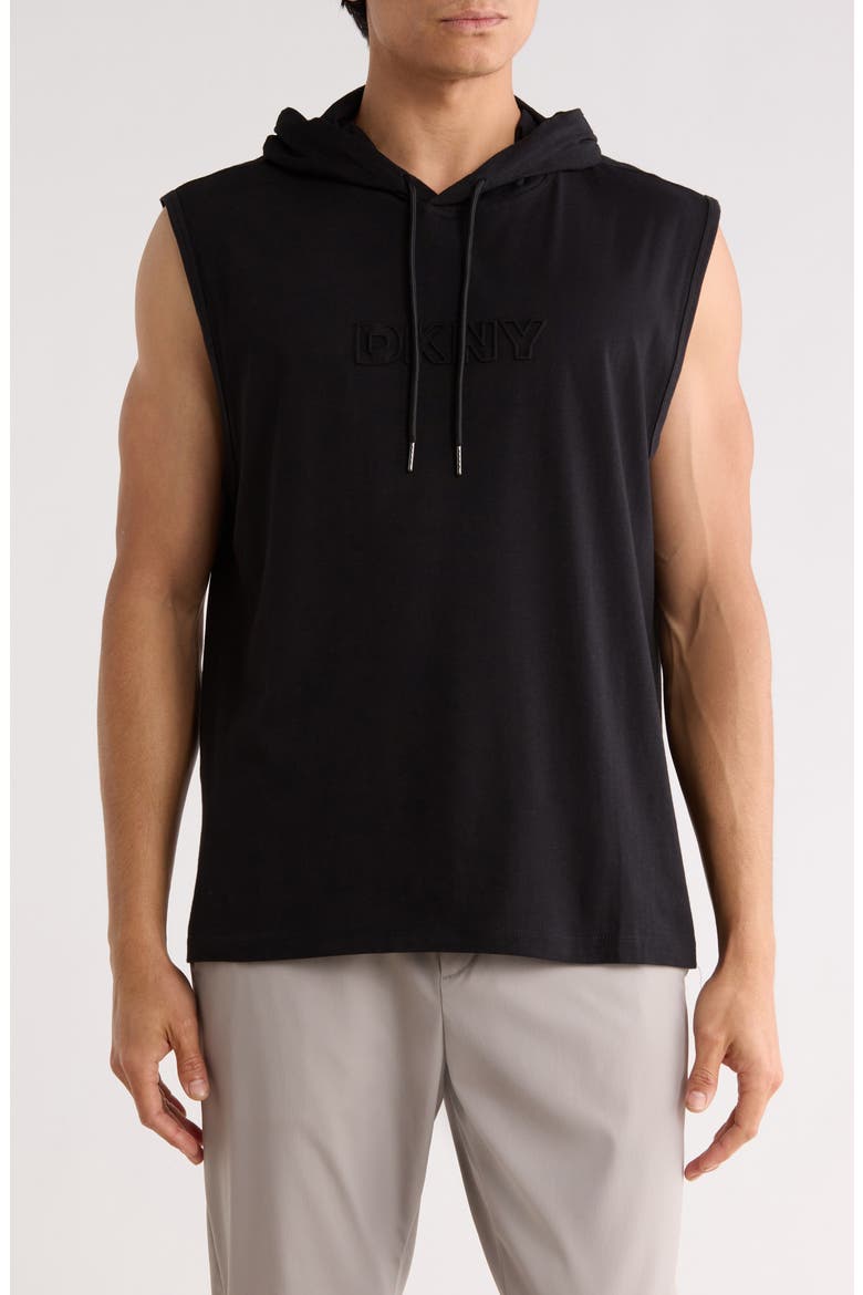 Mills Hooded Tank, Main, color, BLACK