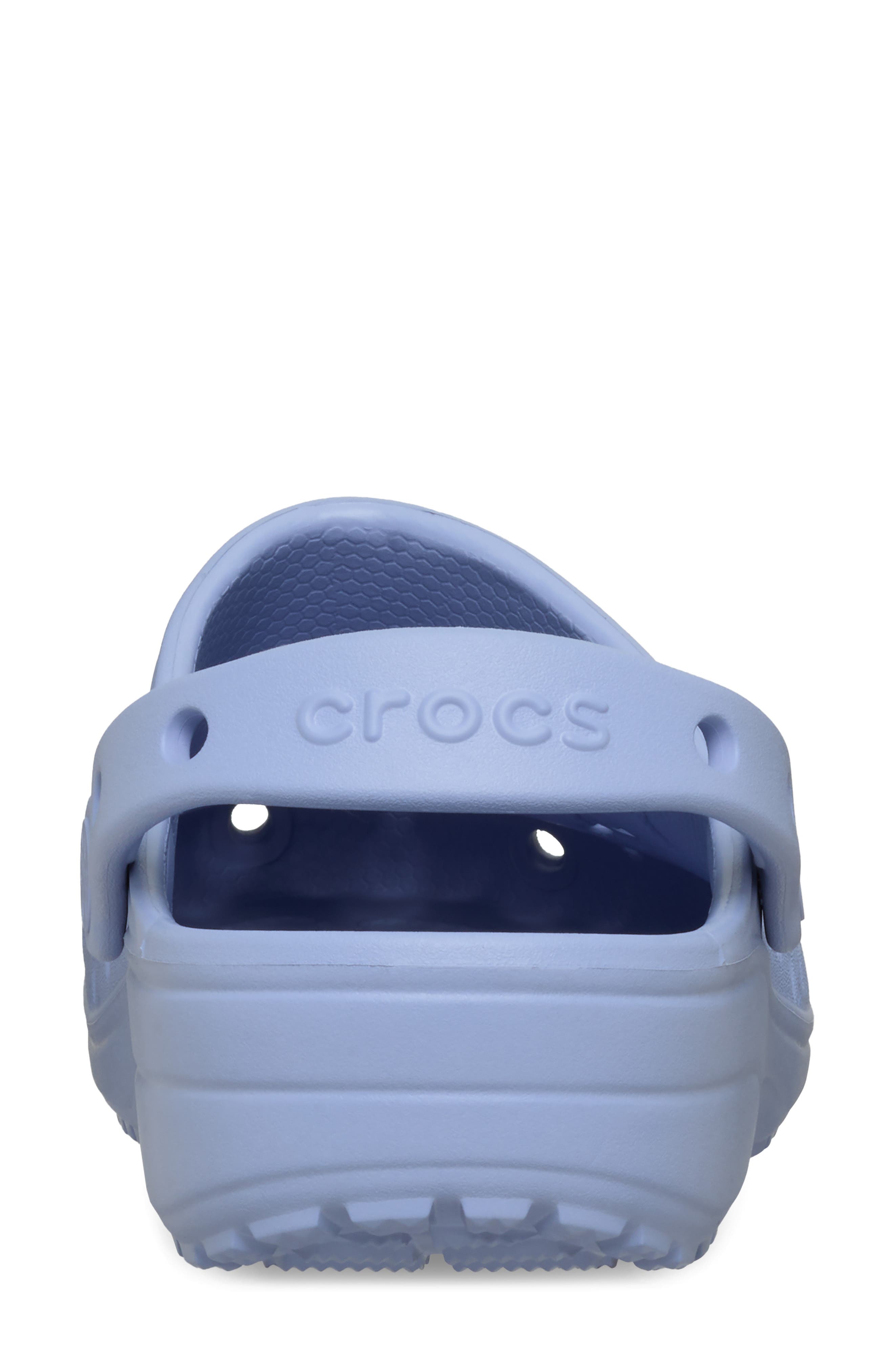 Classic Floral Cutout Clog, Alternate, color, BLUE HAZE