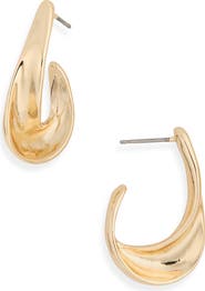 Panacea J-Hoop Earrings
