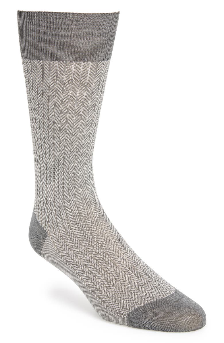 Pantherella 'Fabian - Vintage Collection' Egyptian Cotton Blend Socks, Main, color, 