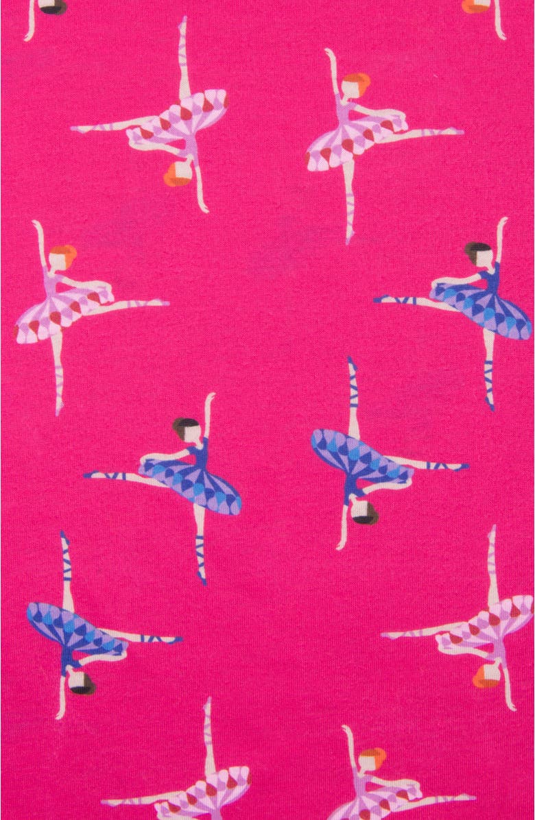 Leveret Girls Long Sleeve Nightgown with Matching Doll Nightgown, Printed Design, Alternate, color, Ballerina