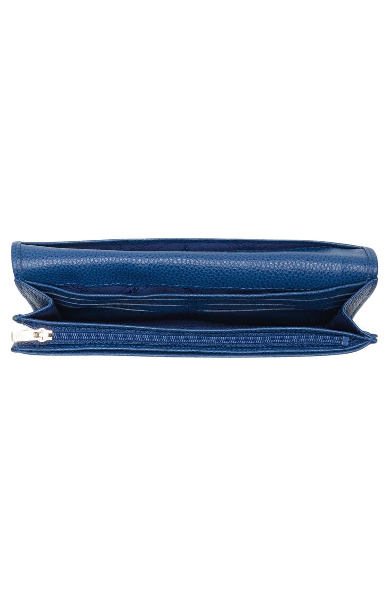 Longchamp Le Foulonné Continental Wallet, Alternate, color,