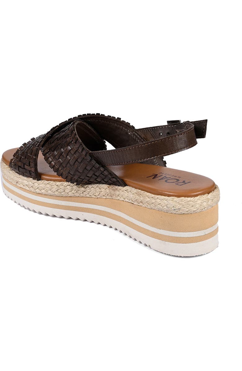 ROAN Into Sandal, Alternate, color, Teak Dip Dye