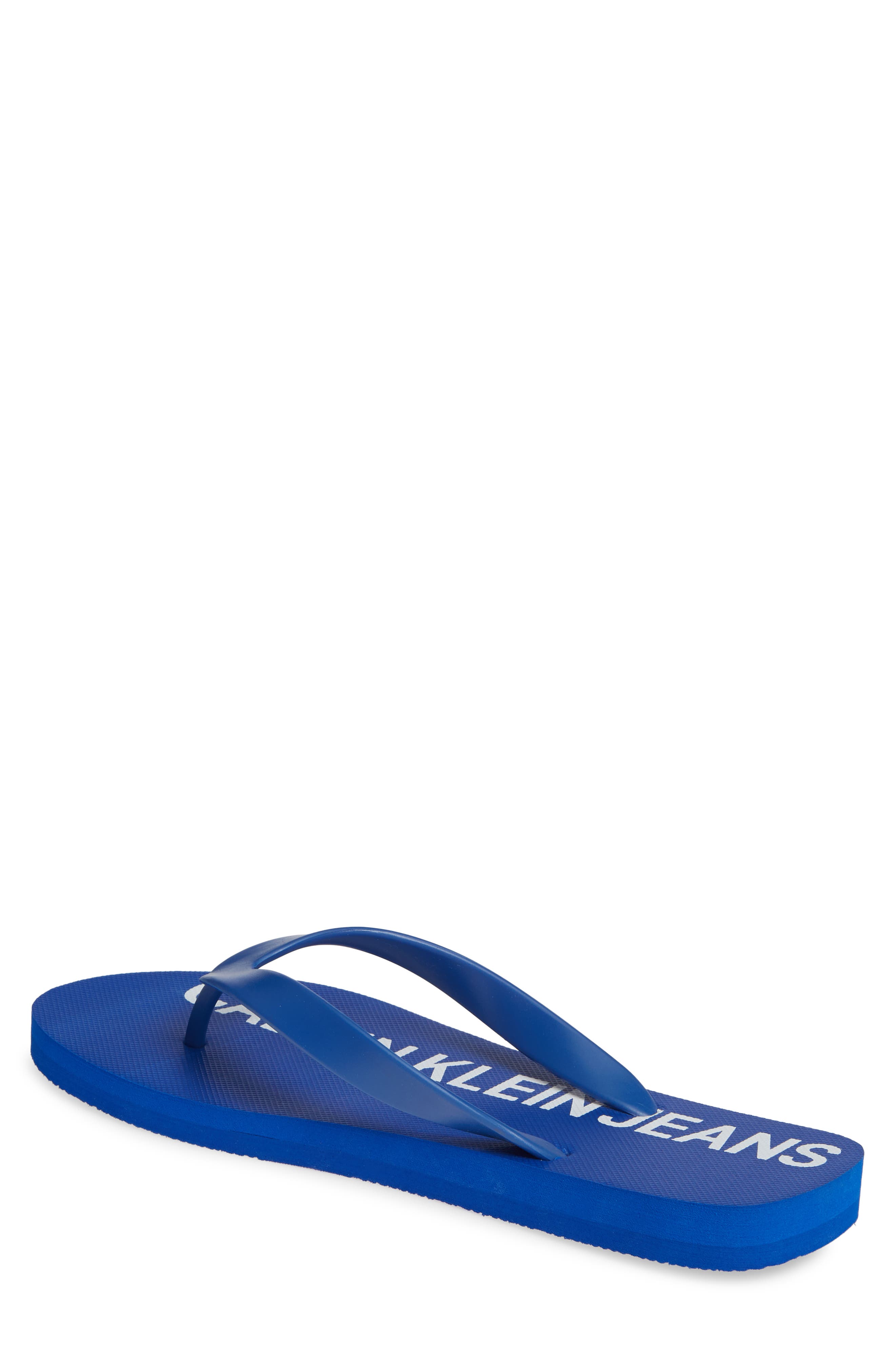 Errol Flip Flop, Alternate, color, NAUTICAL BLUE