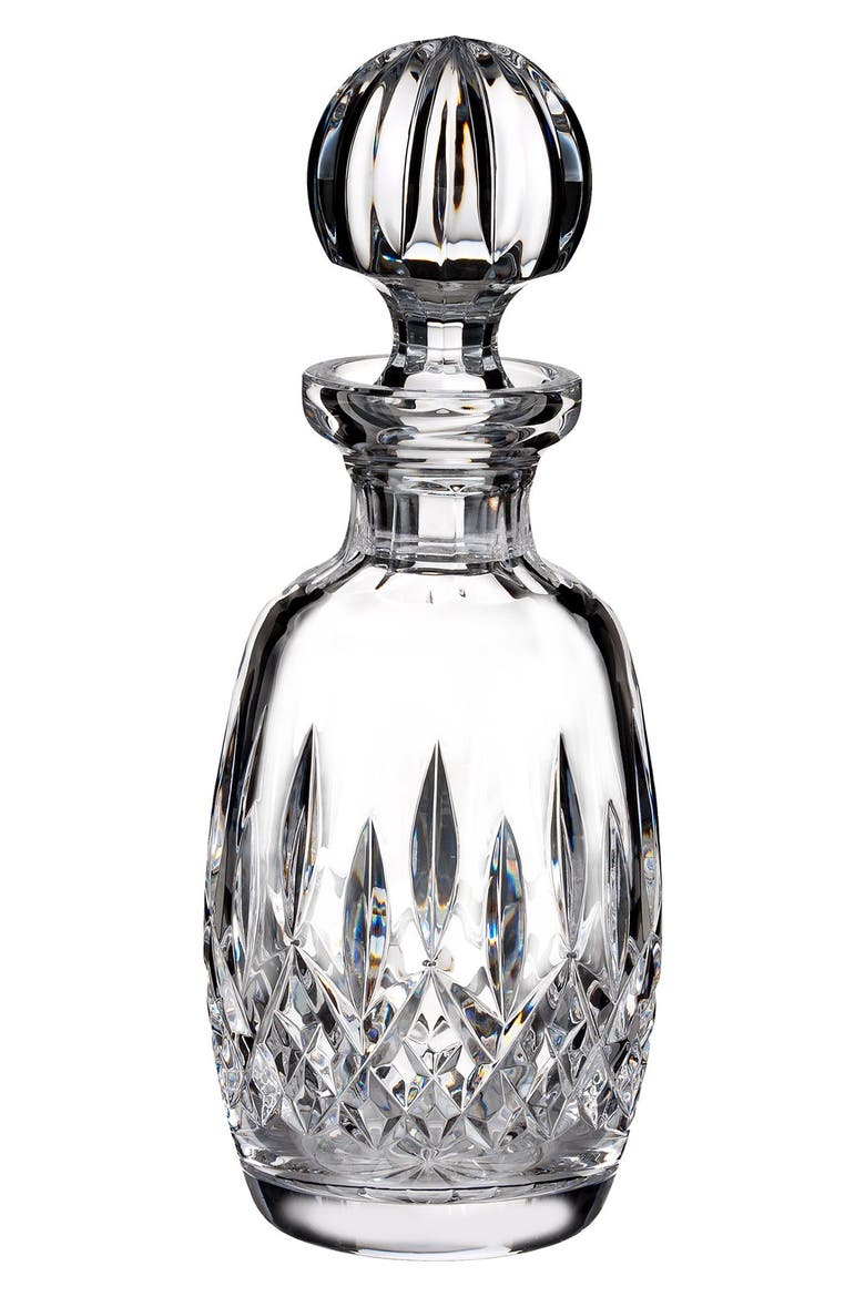 Lismore Connoisseur Lead Crystal Rounded Decanter, Main, color, CLEAR