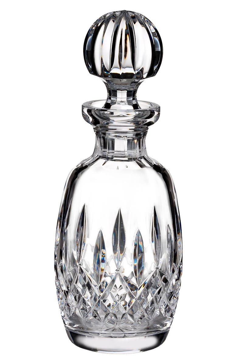 Waterford Lismore Connoisseur Lead Crystal Rounded Decanter, Main, color, Clear