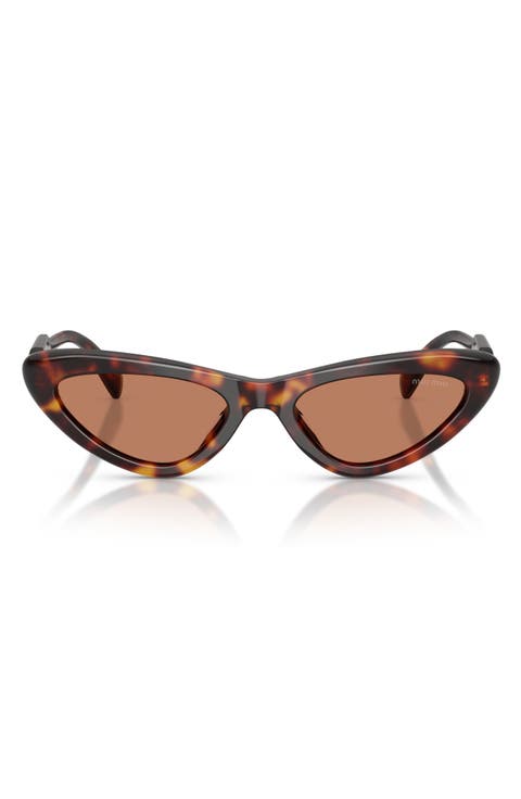 55mm Cat Eye Sunglasses