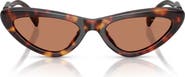 Miu Miu 55mm Cat Eye Sunglasses