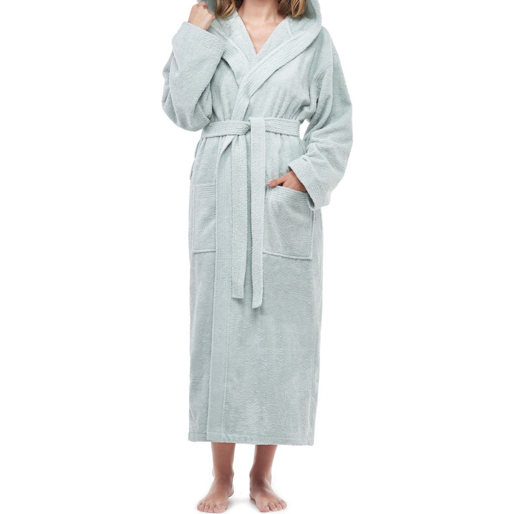 Arus Paradise Womens Hooded Cotton Bath Robe In Multi