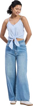 Reistor Pool Day Tan Lines Stripe Camisole