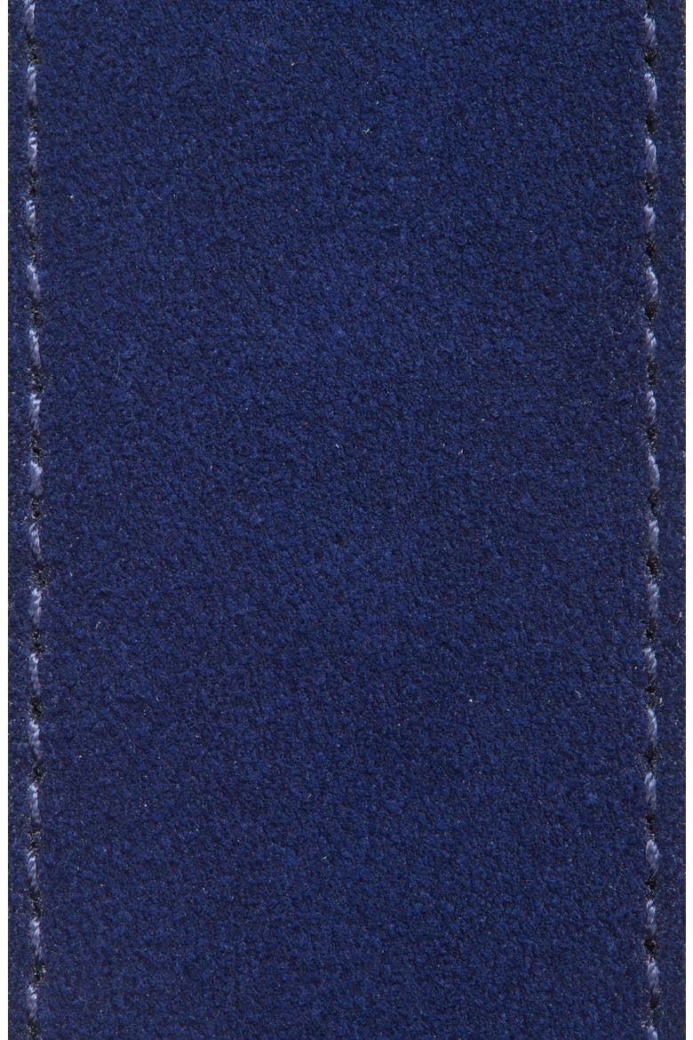 Easton Suede Belt, Alternate, color, NAVY