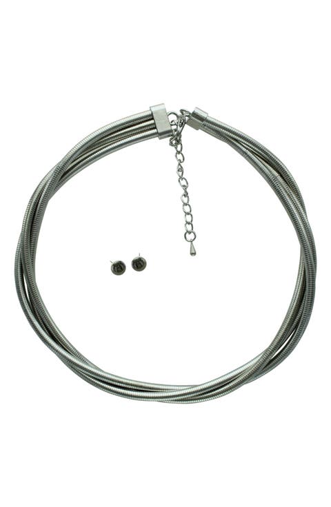 Twist Tube Chain Necklace