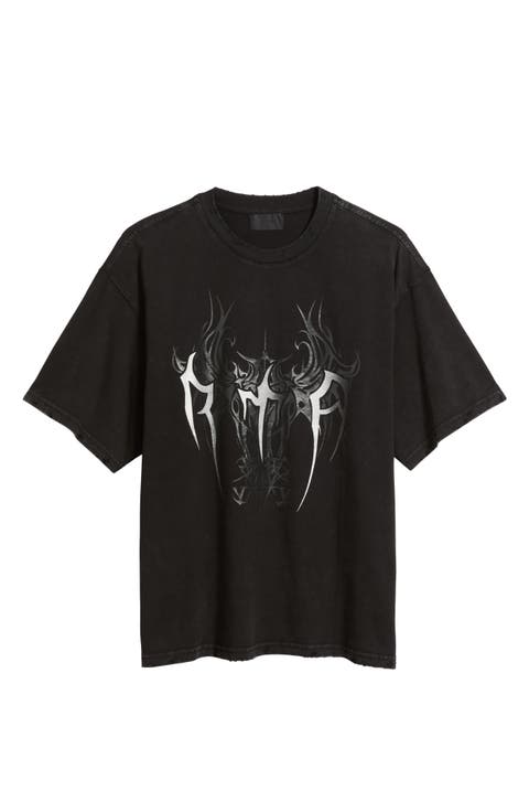 Colin Cyber Sigilism Oversize Graphic T-Shirt