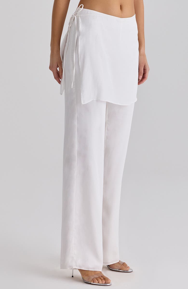 HOUSE OF CB Leona Skirt & Pants Set, Alternate, color, White