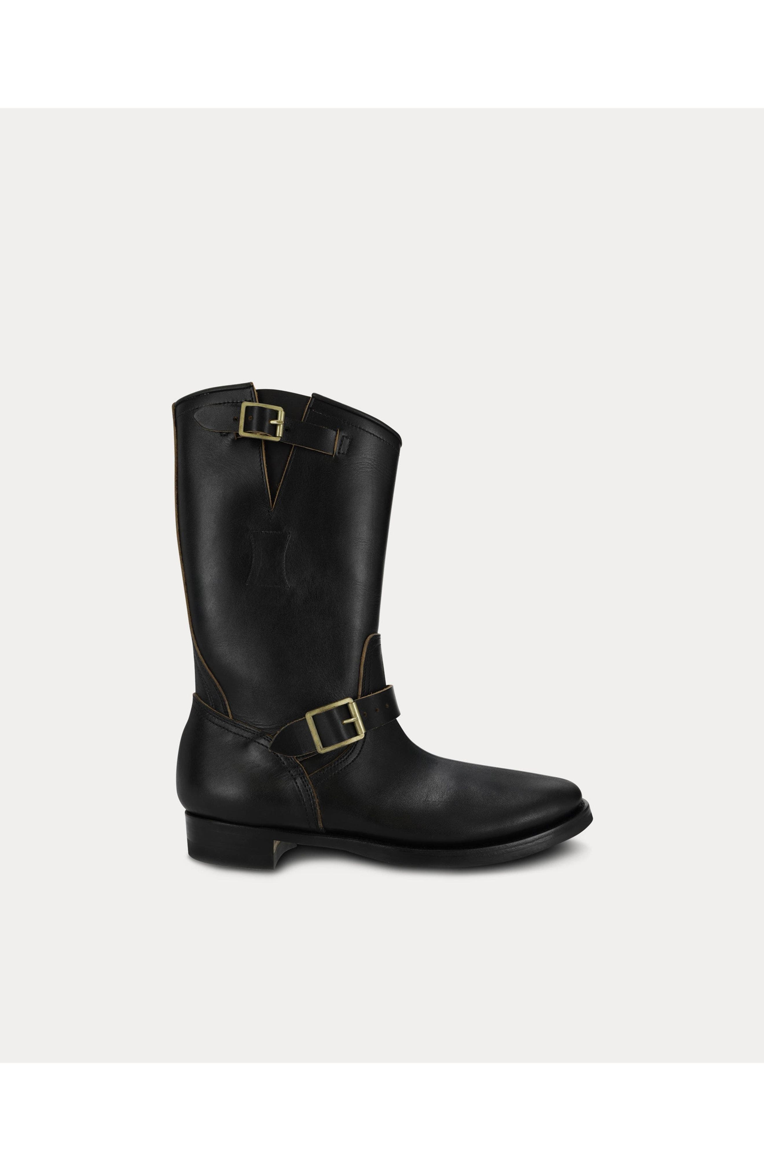 Fortela Brass Tokyo Engineer Boots, Main, color, Black