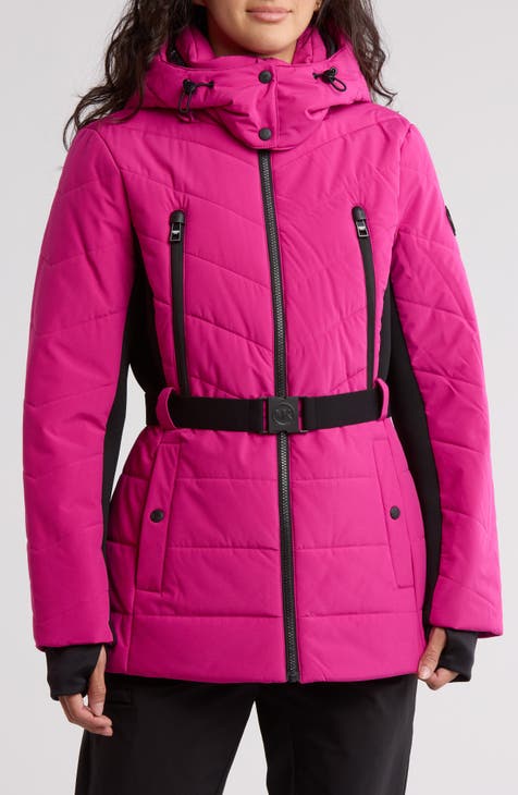 Pink michael kors jacket hotsell