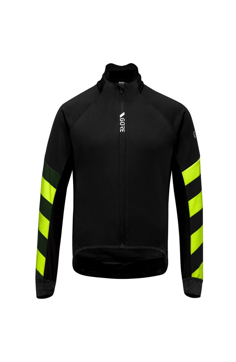 GOREWEAR C5 Gore-Tex Infinium Signal Thermo Jacket - Men
s, Alternate, color, Black/Neon Yellow
