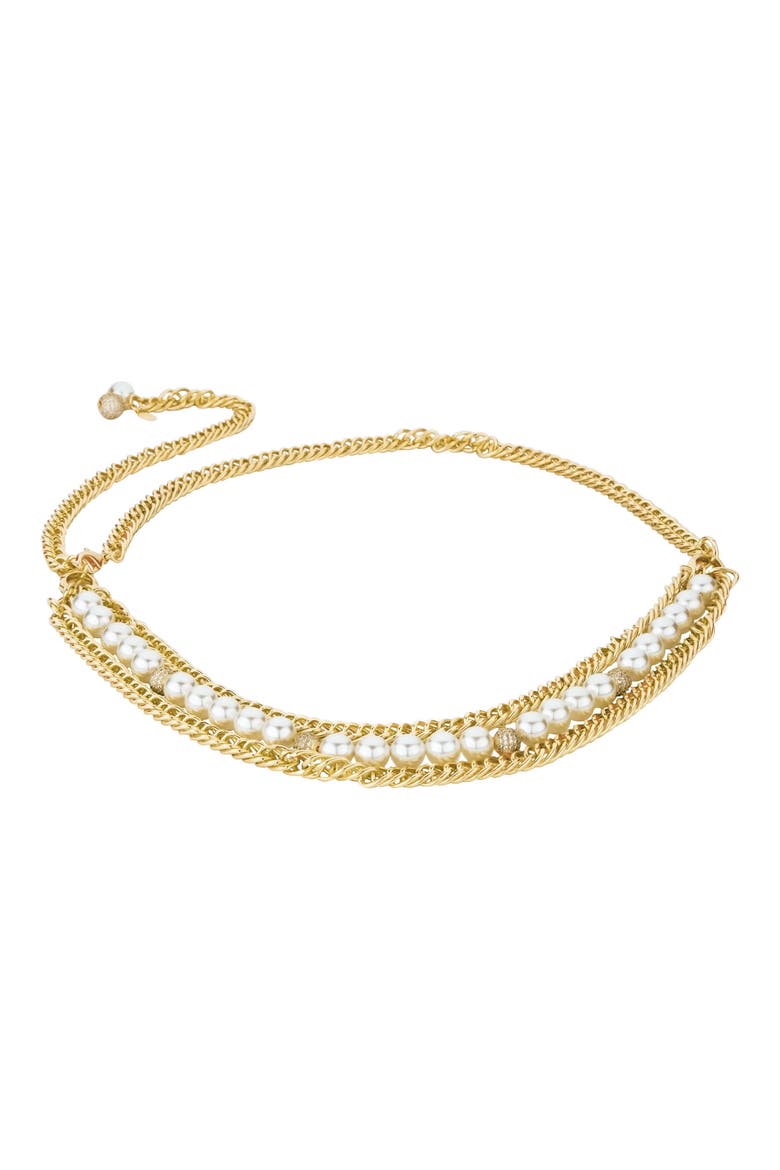 Layered Belly Chain, Main, color, GOLD