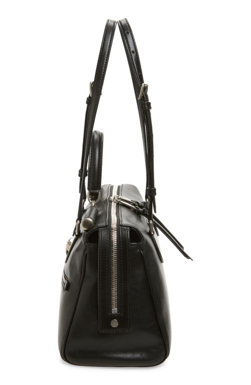 Dolce & Gabbana Vittoria Black Calfskin Bag In Black
