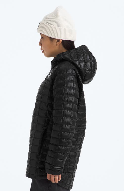 The North Face Kids' Thermoball Hooded Parka In Black