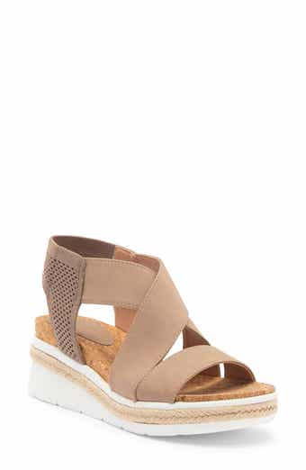 Adrienne Vittadini Carri Platform Wedge Sandal